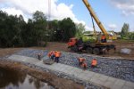 В Ярославской области завершается строительство моста через реку Койку