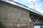 Дважды построенный железобетонный  мост через Колыму