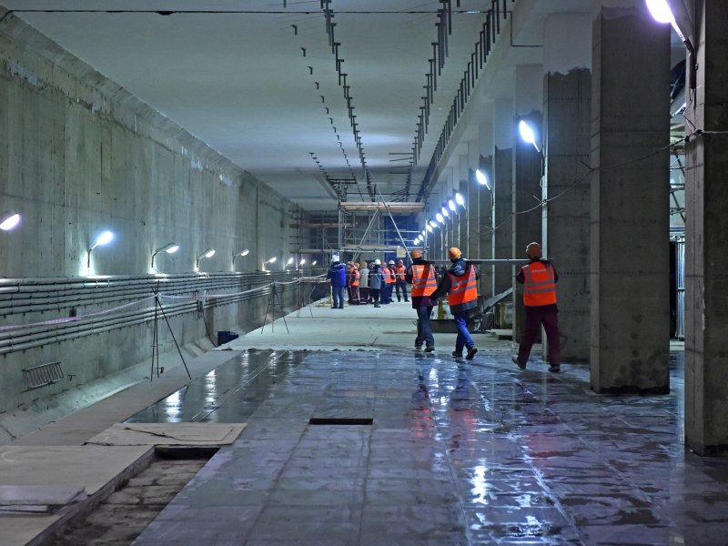Станция метро «Ломоносовский проект» будет запущена в эксплуатацию в 2016 году
